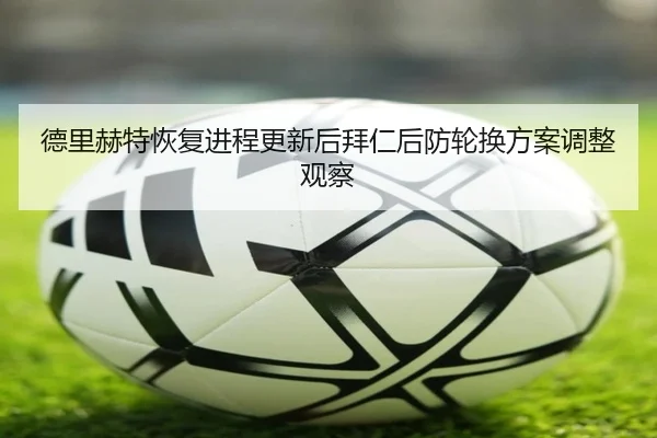 德里赫特恢复进程更新后拜仁后防轮换方案调整观察